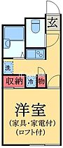 ＬＰしらさぎ  ｜ 千葉県千葉市中央区祐光１丁目（賃貸アパート1K・2階・20.28㎡） その2