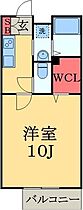 プランドール  ｜ 千葉県千葉市稲毛区園生町（賃貸アパート1K・2階・30.39㎡） その2