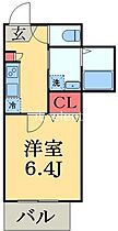 ｋｒａｓｕｃｏ検見川  ｜ 千葉県千葉市花見川区検見川町１丁目（賃貸アパート1K・2階・22.73㎡） その2