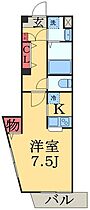 ＣｉｅｌＢｌｅｕ千葉中央（シエルブルー）  ｜ 千葉県千葉市中央区新宿２丁目（賃貸マンション1R・1階・25.95㎡） その2