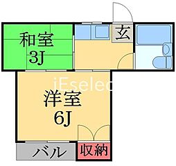 ドルチェ 2Kの間取図画像