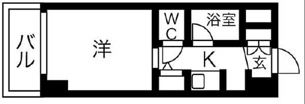 ノイエ新大阪A棟 ｜大阪府大阪市東淀川区東中島２丁目(賃貸マンション1R・8階・16.64㎡)の写真 その2