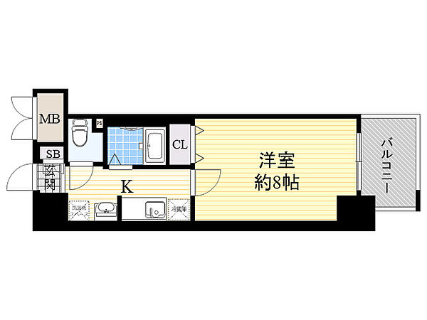 エステムコート新大阪6エキスプレイス ｜大阪府大阪市淀川区西宮原１丁目(賃貸マンション1K・15階・25.23㎡)の写真 その2