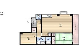 ジュネス堤  ｜ 大阪府大阪市東淀川区井高野４丁目8番11号（賃貸マンション2LDK・4階・63.32㎡） その2