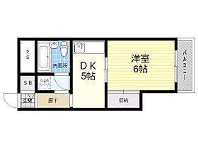 カトレヤハイツ  ｜ 大阪府大阪市淀川区西三国１丁目21番36号（賃貸マンション1DK・3階・25.00㎡） その2