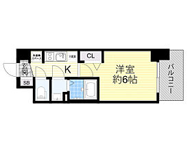 プレサンス新大阪ストリーム  ｜ 大阪府大阪市淀川区西中島１丁目14番4号2（賃貸マンション1K・13階・21.09㎡） その2