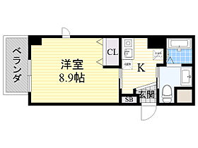 ETERNO YOSHIDA  ｜ 大阪府大阪市淀川区十三東１丁目15番3号（賃貸マンション1K・4階・27.24㎡） その2