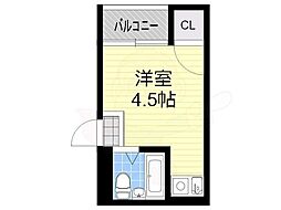 ビルディング7 ワンルームの間取図画像