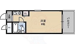 サンノゼハイツ ワンルームの間取図画像