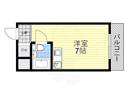 グローバル相川 ワンルームの間取図画像