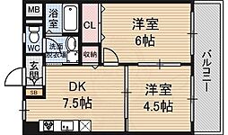 メティス有馬 2階/-