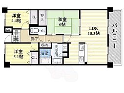 テレーズ神崎川 5階/-