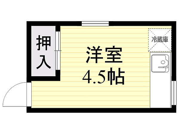 双葉荘 ｜大阪府大阪市淀川区西三国４丁目(賃貸アパート1R・1階・8.00㎡)の写真 その2