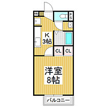 張原ＪＳＫ  ｜ 長野県飯田市毛賀（賃貸アパート1K・1階・28.03㎡） その2