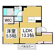 フレグランスマロニエ　B  ｜ 長野県上伊那郡飯島町飯島（賃貸アパート2K・2階・42.60㎡） その2