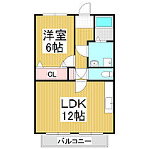 サープラスベルメゾン宮ノ上  ｜ 長野県飯田市上郷黒田（賃貸アパート1LDK・1階・44.72㎡） その2