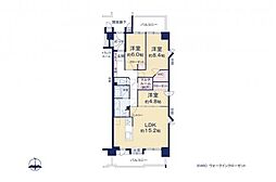 間取図画像 3SLDK