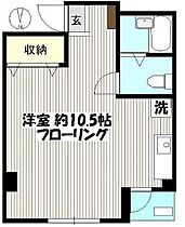 東京都江東区亀戸７丁目8-10（賃貸マンション1R・3階・24.60㎡） その2