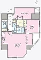 東京都台東区千束２丁目35-9（賃貸マンション2LDK・9階・55.26㎡） その2