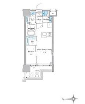 東京都江東区永代１丁目1（賃貸マンション1LDK・2階・32.77㎡） その2