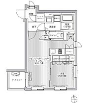 東京都港区西麻布４丁目15-16（賃貸マンション1LDK・3階・40.89㎡） その2