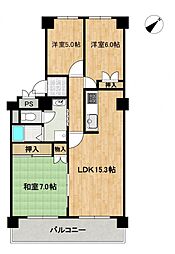 ルーベデンス藻岩A 3LDKの間取図画像