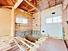 洗面：【リフォーム中】 洗面脱衣室は天井・壁のクロス貼り替え、床はクッションフロアに貼り替えます。洗濯機置き場もしっかり確保致します。