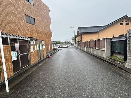 前面道路