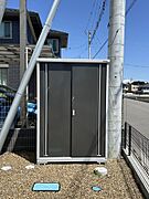 【築3年・西南角地】物置の写真です。
