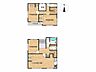 間取り：【間取図】リフォーム後間取り図です。3LDKの木造2階建てのお家です。各居室に2つ窓があり、風通しもよく、明るいお部屋になっています。
