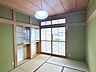 室内：【和室】1階西側和室写真です。クリーニングを行います。