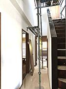 【リフォーム中】1階廊下です。玄関とキッチンをつなぎます。