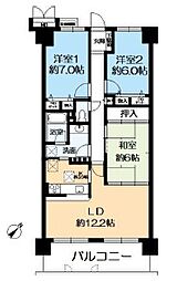 間取図画像 3LDK