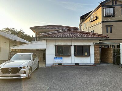 外観：【住宅ローン減税対象】価格には消費税、リフォーム費用を含みます。リフォーム中でもご案内可能。内覧希望の方はお電話ください。