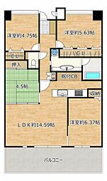 間取図画像 4LDK