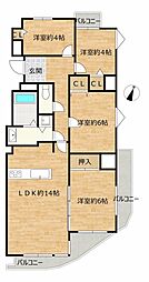 間取図画像 4LDK