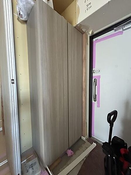 【リフォーム中】クローゼット