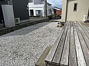 【庭】駐車場ですが、庭としてもお使いいただけます。