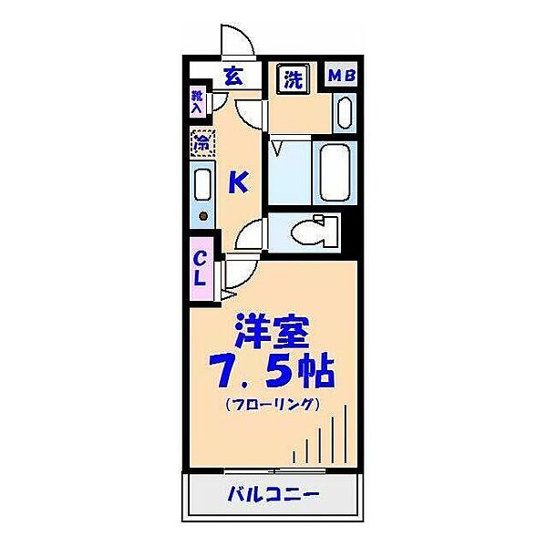 ネオパサージュ ｜千葉県市川市妙典3丁目(賃貸マンション1K・3階・25.92㎡)の写真 その2