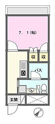 A&MLittlePaws 1Kの間取図画像