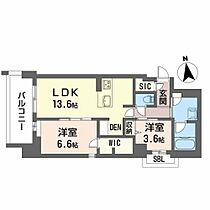 シャーメゾン川西中央  ｜ 兵庫県川西市中央町（賃貸マンション2LDK・14階・59.74㎡） その2