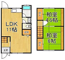 若王寺貸家西棟  ｜ 兵庫県尼崎市若王寺2丁目（賃貸一戸建2LDK・1階・40.00㎡） その1