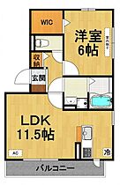 シリエジオ甲子園六番館  ｜ 兵庫県西宮市甲子園六番町（賃貸マンション1LDK・1階・42.97㎡） その2