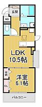 兵庫県尼崎市大西町3丁目（賃貸アパート1LDK・1階・41.88㎡） その2