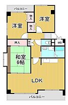 カーサ・ドゥ・テソロ  ｜ 兵庫県宝塚市安倉中4丁目（賃貸マンション3LDK・2階・75.00㎡） その2