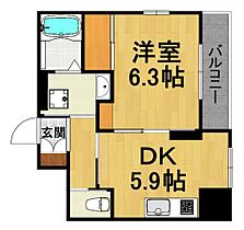 Sha Maisonローレル千僧  ｜ 兵庫県伊丹市千僧5丁目（賃貸アパート1DK・2階・34.43㎡） その2