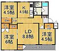 逆瀬川ハイツ2号棟5階4.8万円