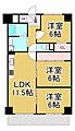 レジデンス東園田3階11.2万円
