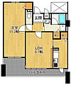 白鷹苦楽園マンション5階12.5万円