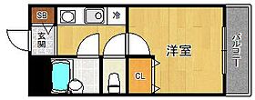 ステラハウス23  ｜ 兵庫県西宮市南越木岩町（賃貸マンション1K・2階・22.40㎡） その2